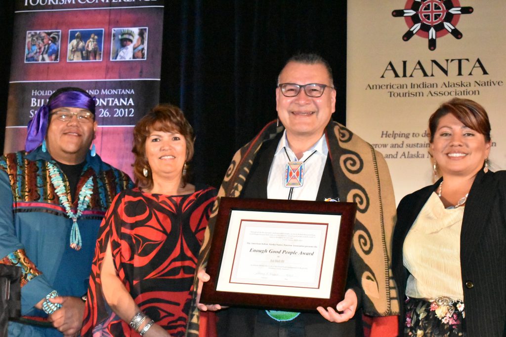 Ed Hall receives AIANTA's Enough Good People Award // (c) 2018 AIANTA/Monica Poling