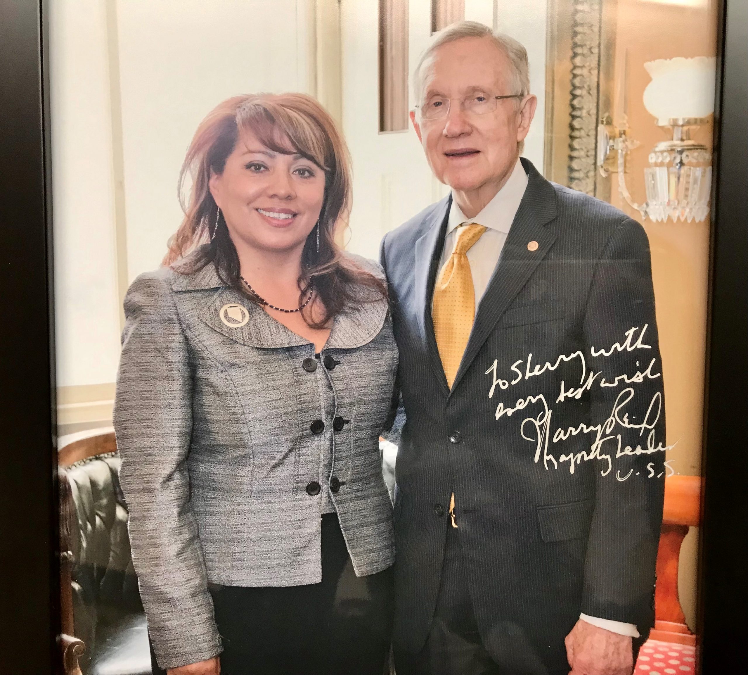 Sherry and senator reid