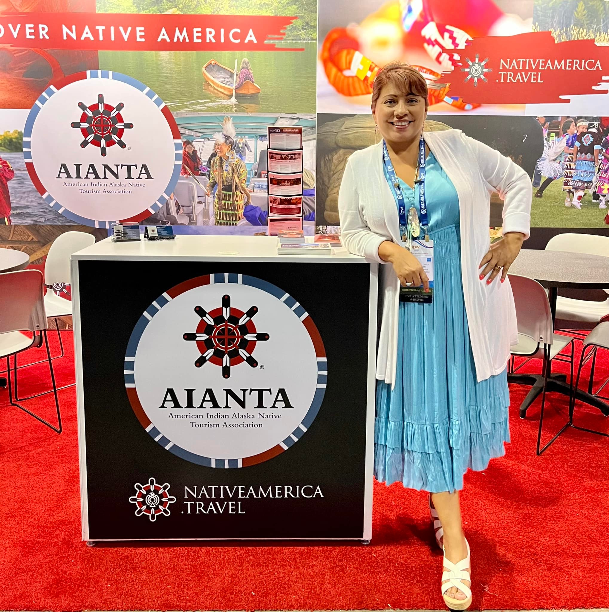 AIANTA CEO and IPW Booth
