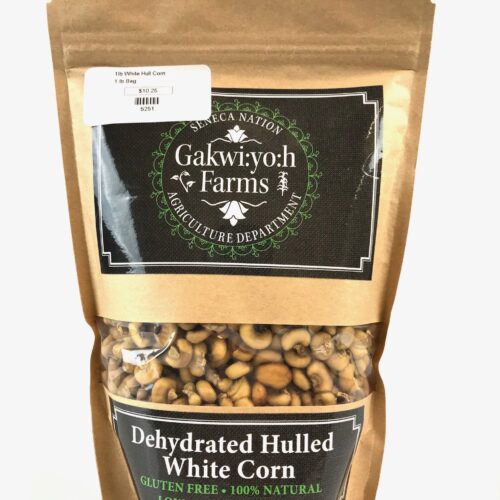 Gakwi:yo:h Farms Hulled White Corn